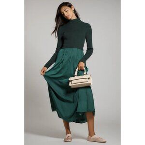 Anthropologie | Dresses | Anthropologie Thea Twofer Sweater Maxi Dress Womens Medium M Holly Green Nwt | Poshmark Anthropologie | Dresses | Anthropologie Thea Twofer Sweater Maxi Dress Womens Medium M Holly Green Nwt | Poshmark